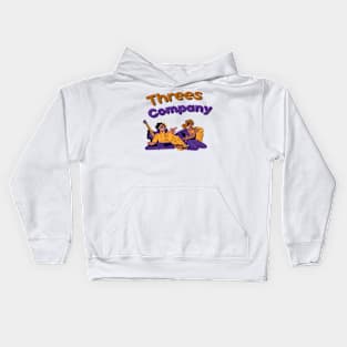 Threes Company - Best Vintage 90s Kids Hoodie